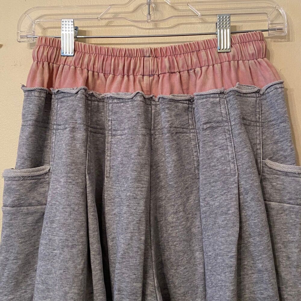 Oli & Hali pants OLI HALI sweatpants casual grey sweats womens sz small wide leg - Picture 12 of 12